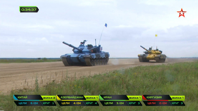 ban ket tank biathlon 2018 xe tang tq gap su co lan dung ra chet giua duong dua