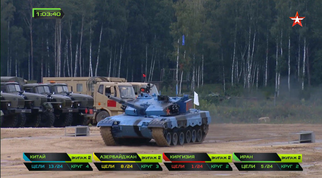 ban ket tank biathlon 2018 xe tang tq gap su co lan dung ra chet giua duong dua