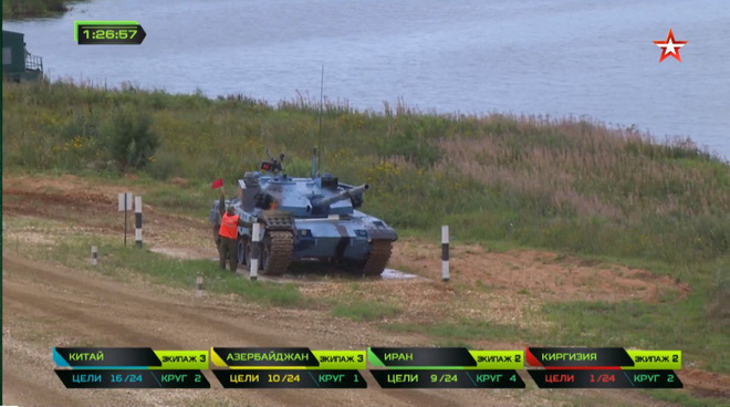 ban ket tank biathlon 2018 xe tang tq gap su co lan dung ra chet giua duong dua