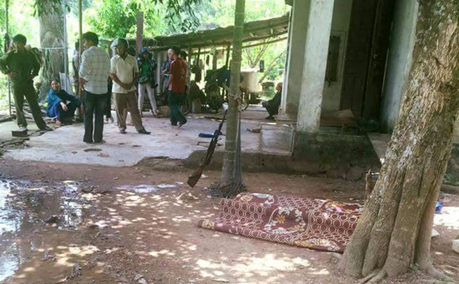 nam sinh nghich sung ban tu vong ban chan trau