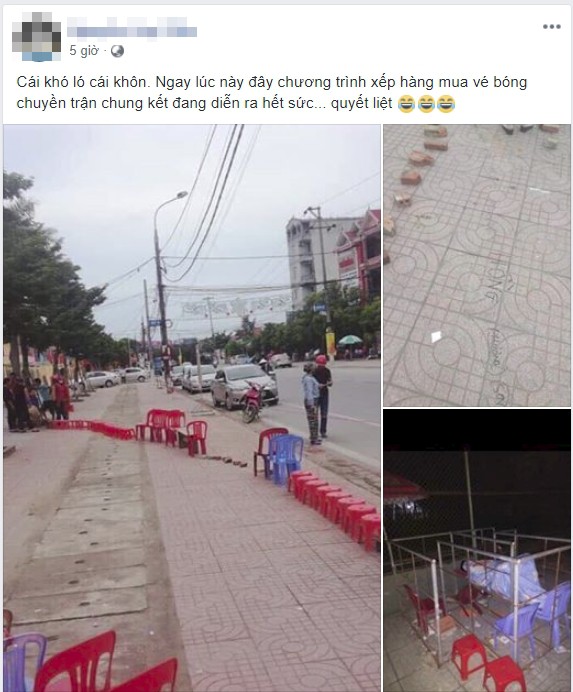 xep ghe dat gach de giu cho va li do dang sau khien nhieu nguoi bat cuoi thich thu