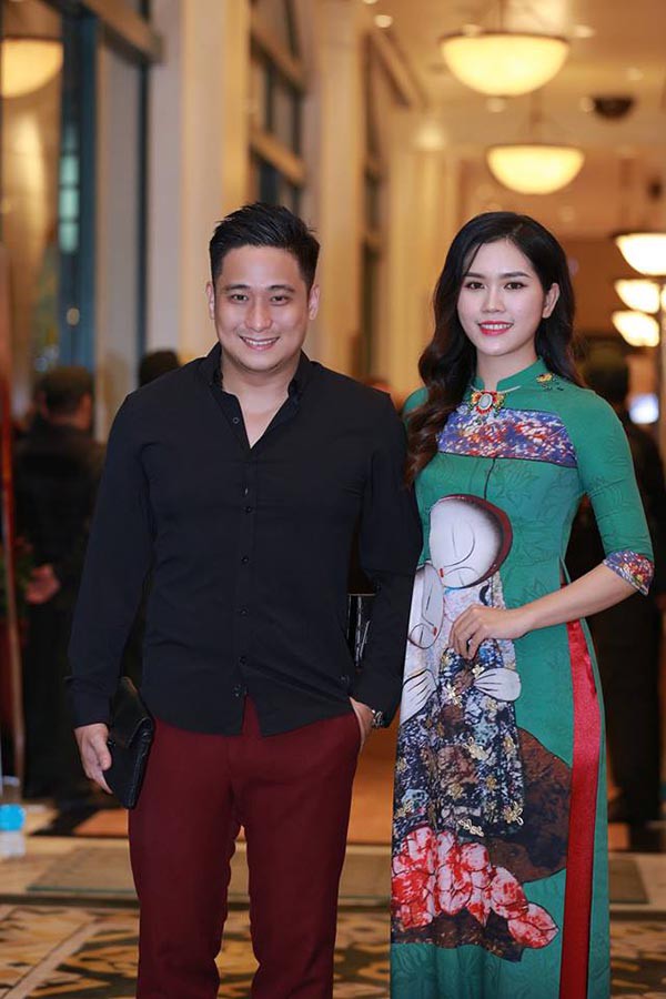 anh goi cam it thay cua vo dien vien minh tiep khi du thi hoa hau viet nam