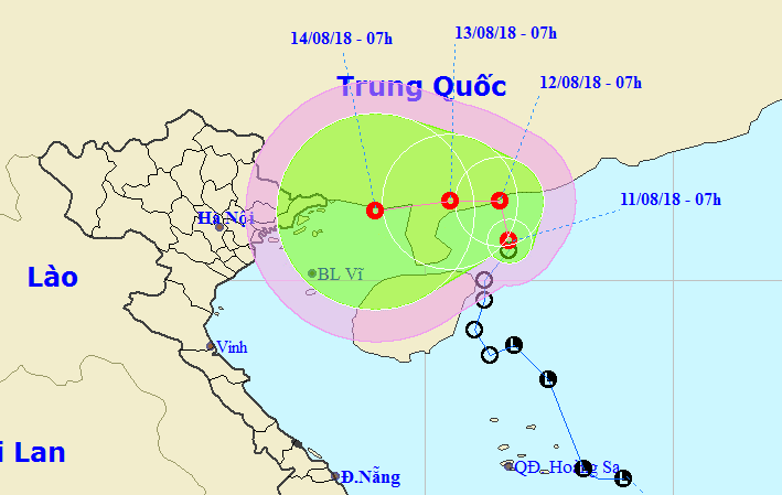 ap thap nhiet doi co the be lai 90 do nhieu kha nang manh them va gay mua lon