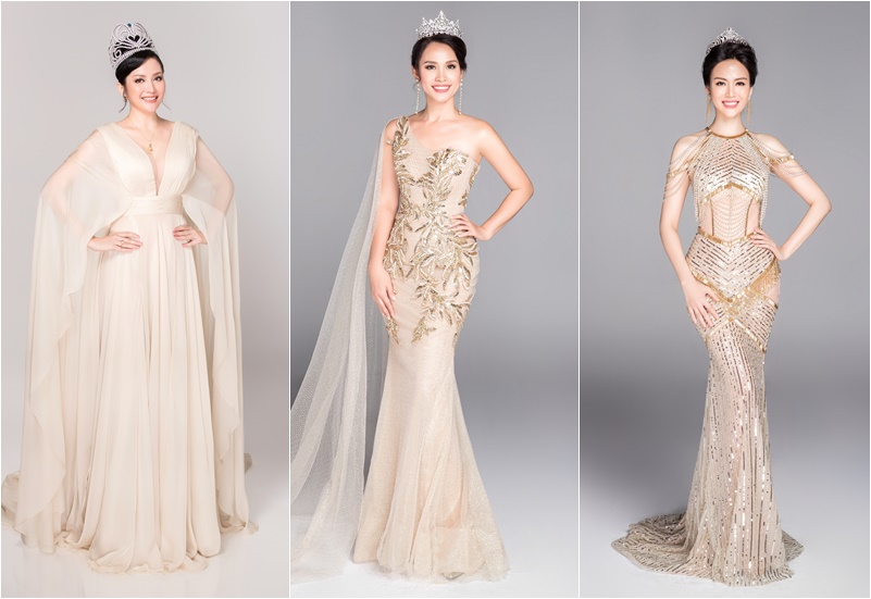 14 nhan sac hoa hau viet nam long lay trong bo anh hoi tu