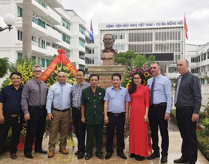nhieu hoat dong ky niem 45 nam ngay lanh tu cuba fidel castro tham quang tri
