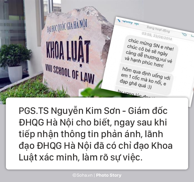 giang vien luat bi to nhan tin ga gam sinh vien nhieu em chu dong nhan tin moi toi uong bia co sao dau