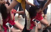 co gai tre bi danh ghen cat toc o quang ninh vo va me cua nguoi dan ong da nhac nho nhung ca 2 van lien lac