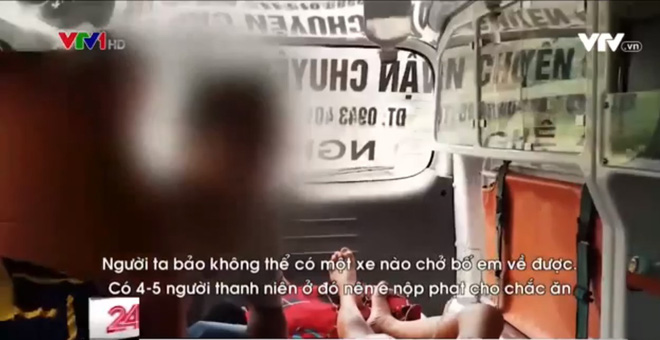 clip nguoi than benh nhan ung thu giai doan cuoi phai vet sach 800000 dong de nop phat cho bao ke vi tu y goi xe cuu thuong ben ngoai