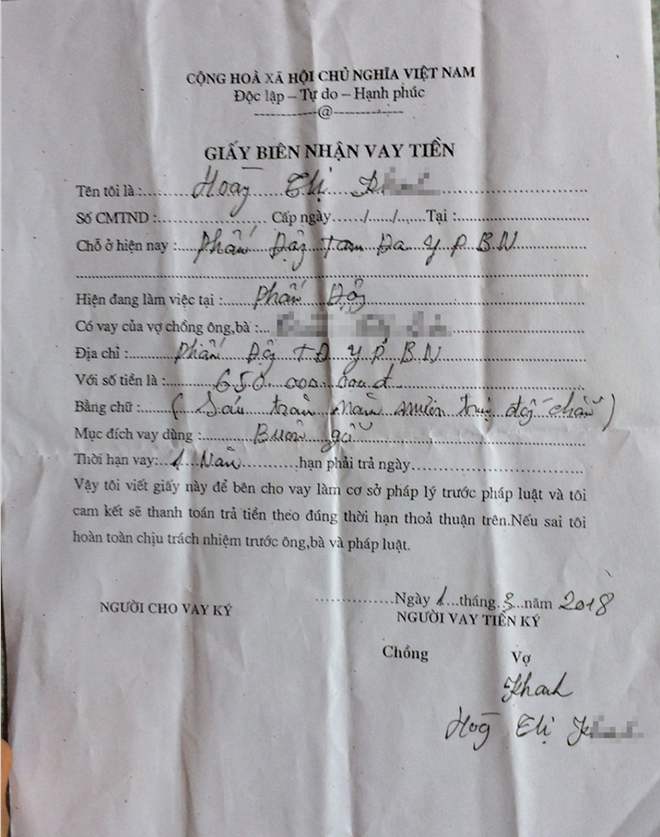 bac ninh vo bi to om hang chuc ty dong tien boc ho chong tu tu nguoi nha nho chinh quyen bao ve