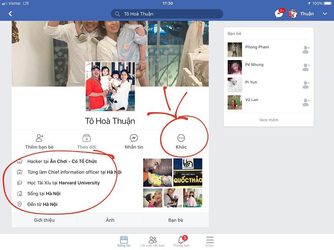 xuat hien facebook gia mao quoc thuan keu goi tien giup do nghe si le binh chua ung thu