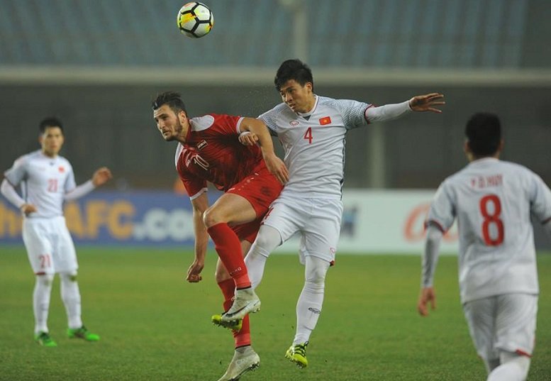 u23 viet nam vs u23 syria quyen chien giua 2 nen bong da