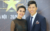 nam vuong ngoc tinh duoc khen dep doi khi xuat hien cung hoa hau trai dat angelia ong