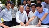 chu tich tinh thua thien hue thi sat cac du an trong diem trung tam va vung phu can