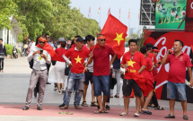 it phut truoc tran ban ket asiad 2018 viet nam han quoc co dong vien ca nuoc dong long huong ve thay tro ong park