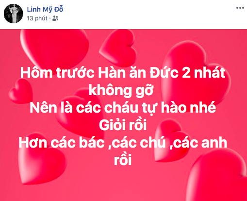 hoa hau mc nong bong vtv dong vien u23 viet nam sau that bai truoc han quoc