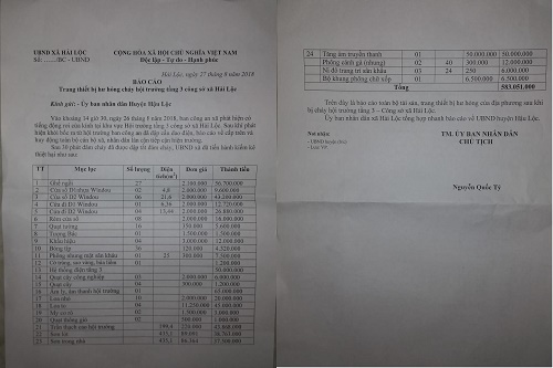 thanh hoa chay hoi truong ubnd xa hai loc thiet hai hon 580 trieu dong