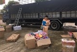 thanh hoa bat giu xe tai cho gan 1300 do choi tre em khong giay to hop le