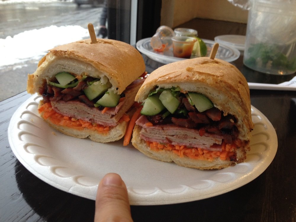 nhung quan banh mi viet tru danh o new york