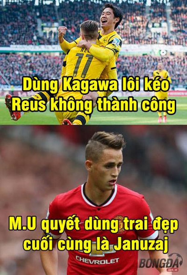 anh che real hut gea vi van gaal ban choi game wenger dang nghi mat