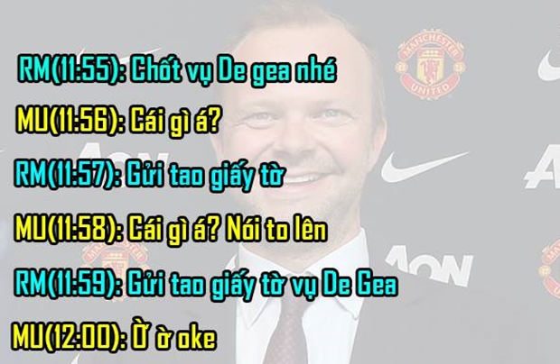 anh che real hut gea vi van gaal ban choi game wenger dang nghi mat