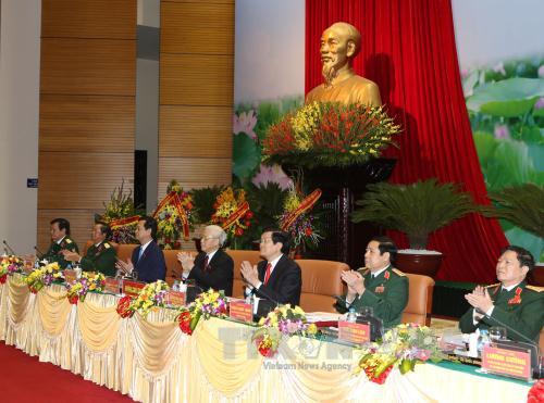 tong bi thu phat bieu chi dao dai hoi dang bo quan doi