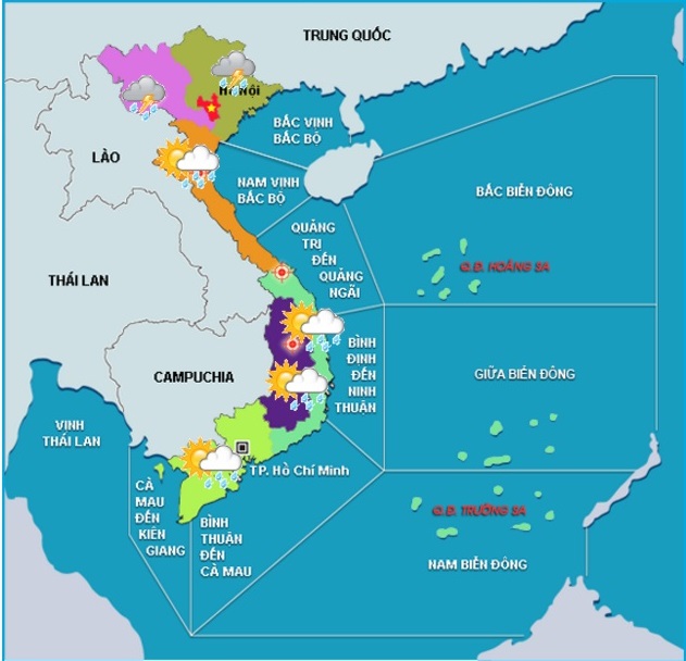 bac bo mua dong nam bo nang nong trong ngay quoc khanh