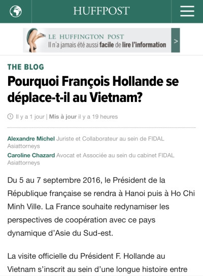 bao chi phap ca ngoi chuyen tham viet nam cua tong thong hollande