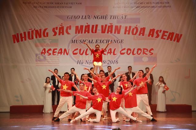 song dong chuong trinh nghe thuat nhung sac mau van hoa asean
