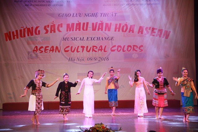 song dong chuong trinh nghe thuat nhung sac mau van hoa asean