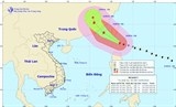 sieu bao manh cap 16 doi huong di chuyen tren bien dong theo huong tay tay bac