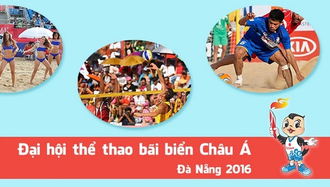 da nang to chuc dai hoi the thao bai bien chau a 2016