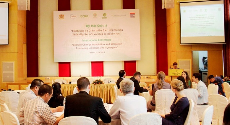 ccwg to chuc hoi nghi quoc te thich ung va giam thieu tac dong cua bien doi khi hau thuc day ket noi va chia se nguon luc