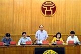 thu tuong nguyen xuan phuc lam viec voi lanh dao ha noi ve an toan thuc pham