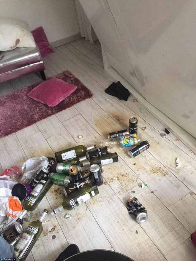 cho thue nha airbnb co gai tre bang hoang khi duoc tra lai nha voi canh tuong ban nhu bai rac