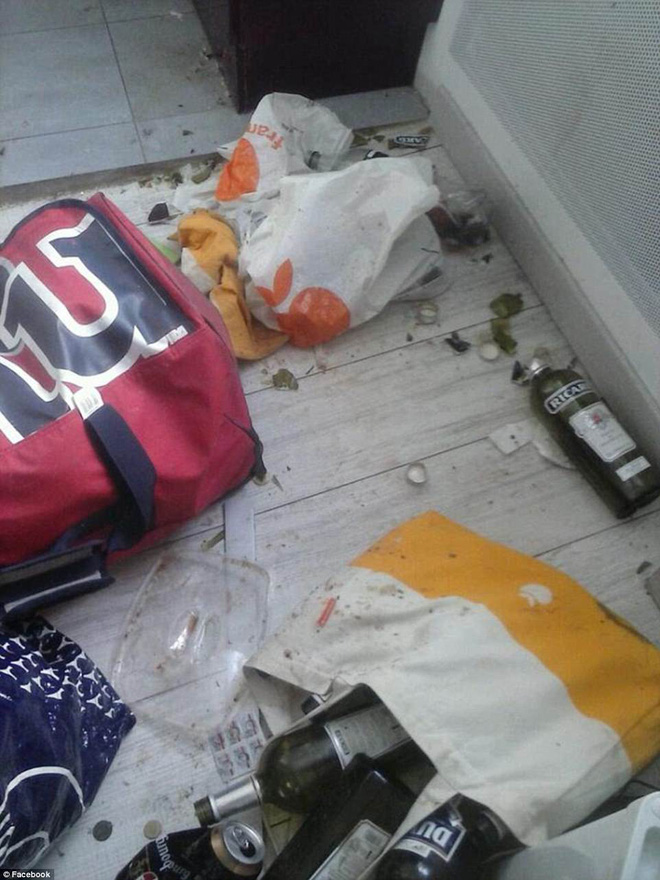 cho thue nha airbnb co gai tre bang hoang khi duoc tra lai nha voi canh tuong ban nhu bai rac