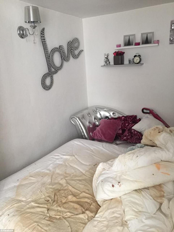 cho thue nha airbnb co gai tre bang hoang khi duoc tra lai nha voi canh tuong ban nhu bai rac