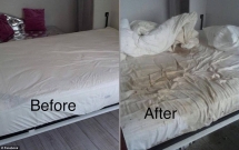 cho thue nha airbnb co gai tre bang hoang khi duoc tra lai nha voi canh tuong ban nhu bai rac