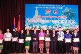 15 luu hoc sinh lao tieu bieu nhan hoc bong cua hoi huu nghi viet lao