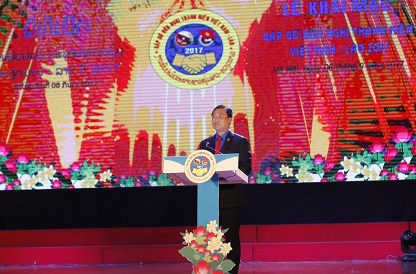 500 thanh nien tieu bieu viet nam lao ket noi tinh huu nghi hai nuoc
