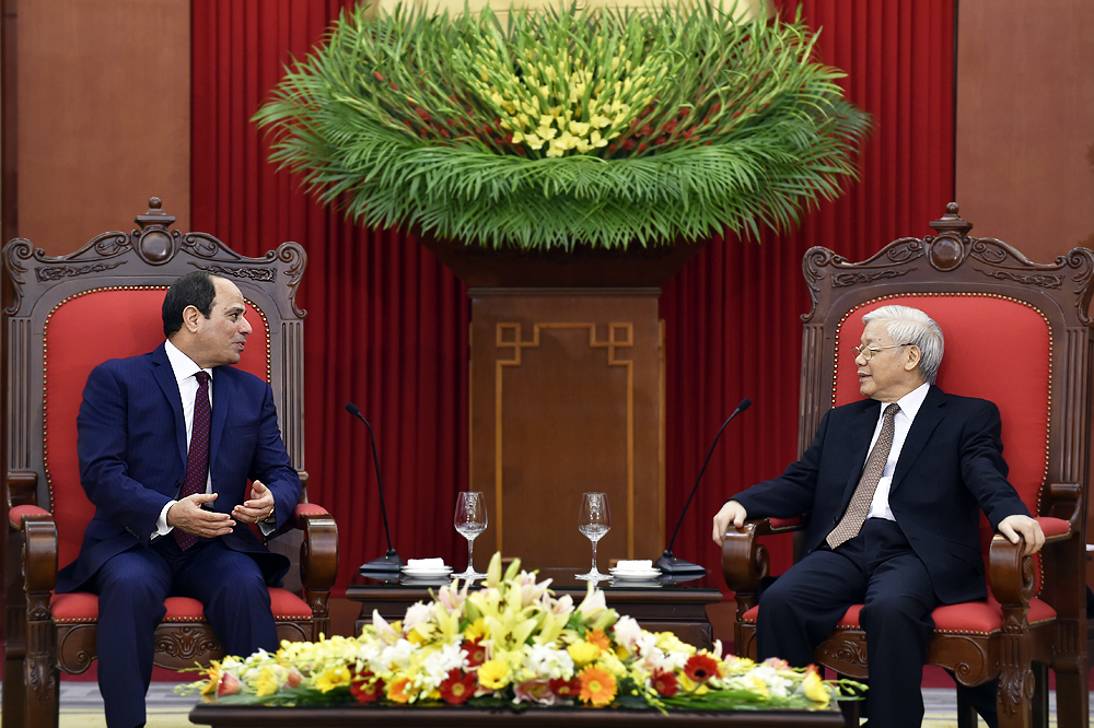 tong bi thu tiep tong thong ai cap