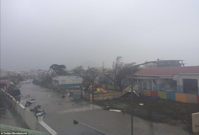 khu vuc caribbe hoang tan khi bao irma do bo nhieu hon dao gan nhu bi pha huy hoan toan