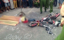 da nang xe tai va cham voi xe dap dien nu sinh lop 8 chet tham