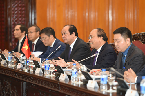 thu tuong nguyen xuan phuc tiep tong thong ai cap