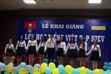 khai giang lop hoc tieng viet tai thu do kiev ukraine