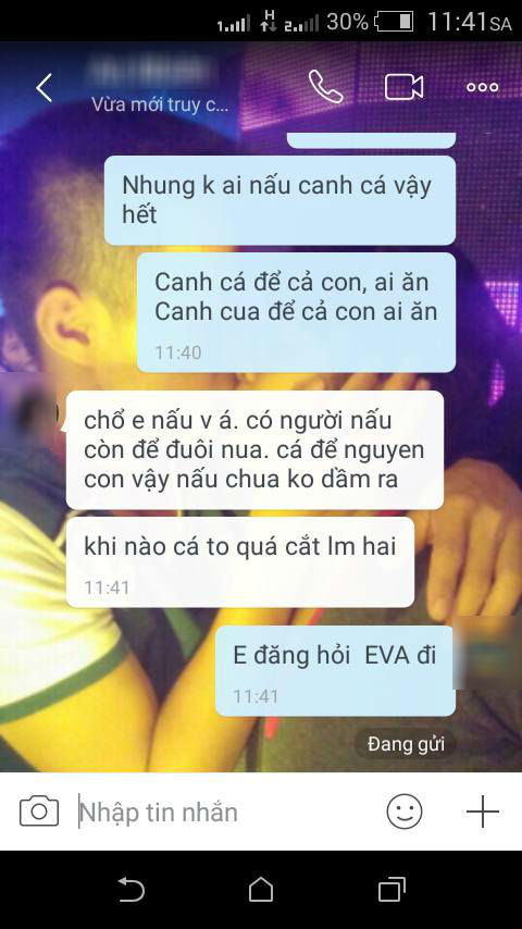 bi ban trai che vi nau nuong khong giong ai co nang mach de chi em benh nao ngo ket qua that don dau