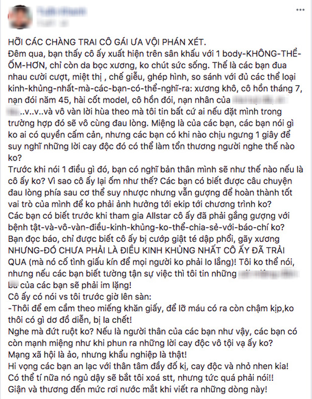 su that dang thuong dang sau than hinh gay tro xuong cua cao ngan next top model