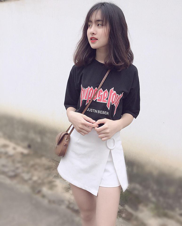 chan dung nu sinh so huu goc nghieng tro thanh chu de ban tan cua dan mang