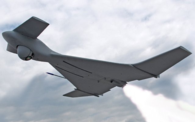 israel gioi thieu phien ban hai quan cua uav tu sat