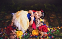 bo anh dep lung linh cua cac be so sinh vao vai cong chua disney