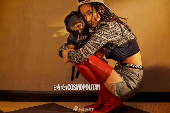 ba me mot con angelababy noi loan nhu gai 18 tren tap chi